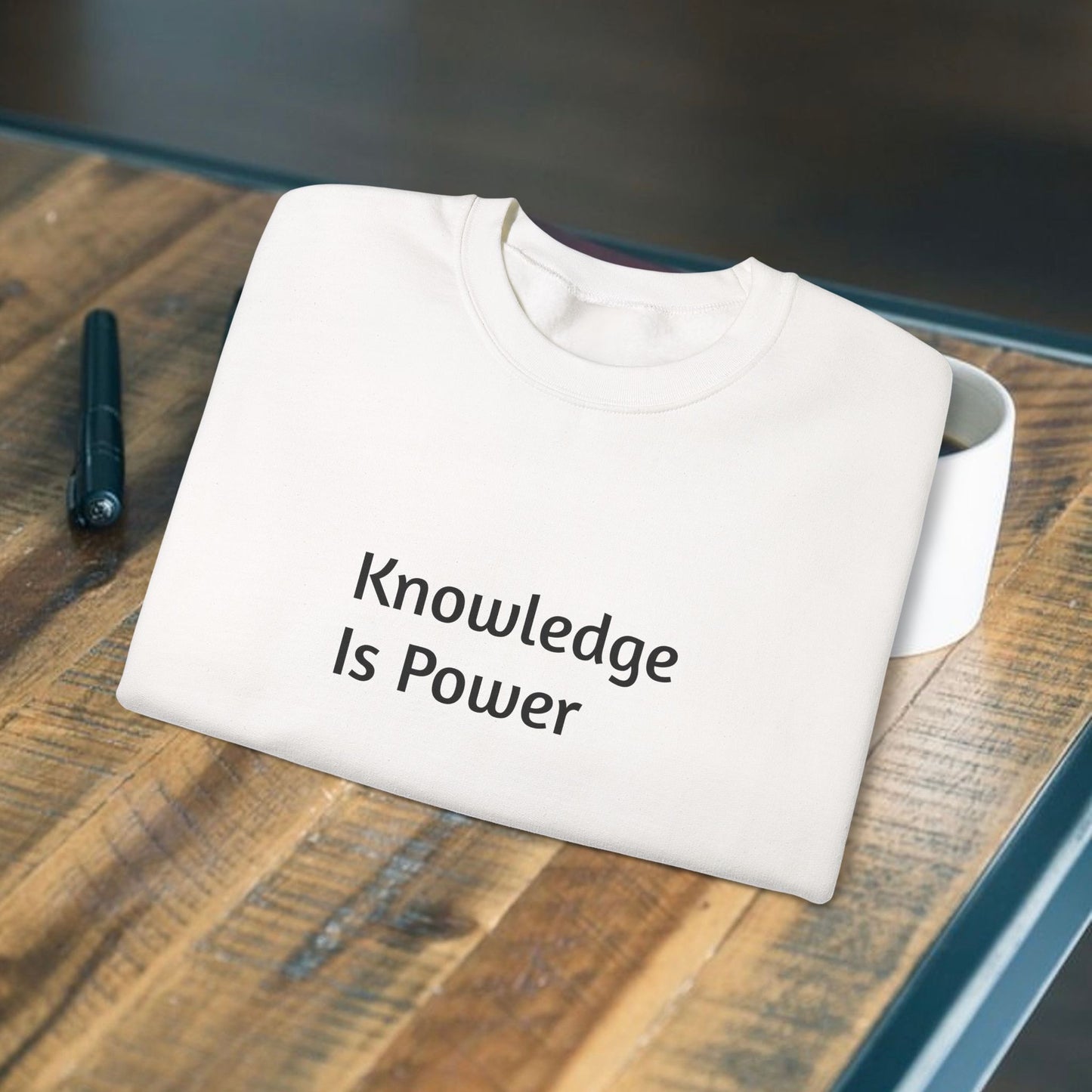 Knowledge Is Power Unisex Heavy Blend™ Crewneck Sweatshirt
