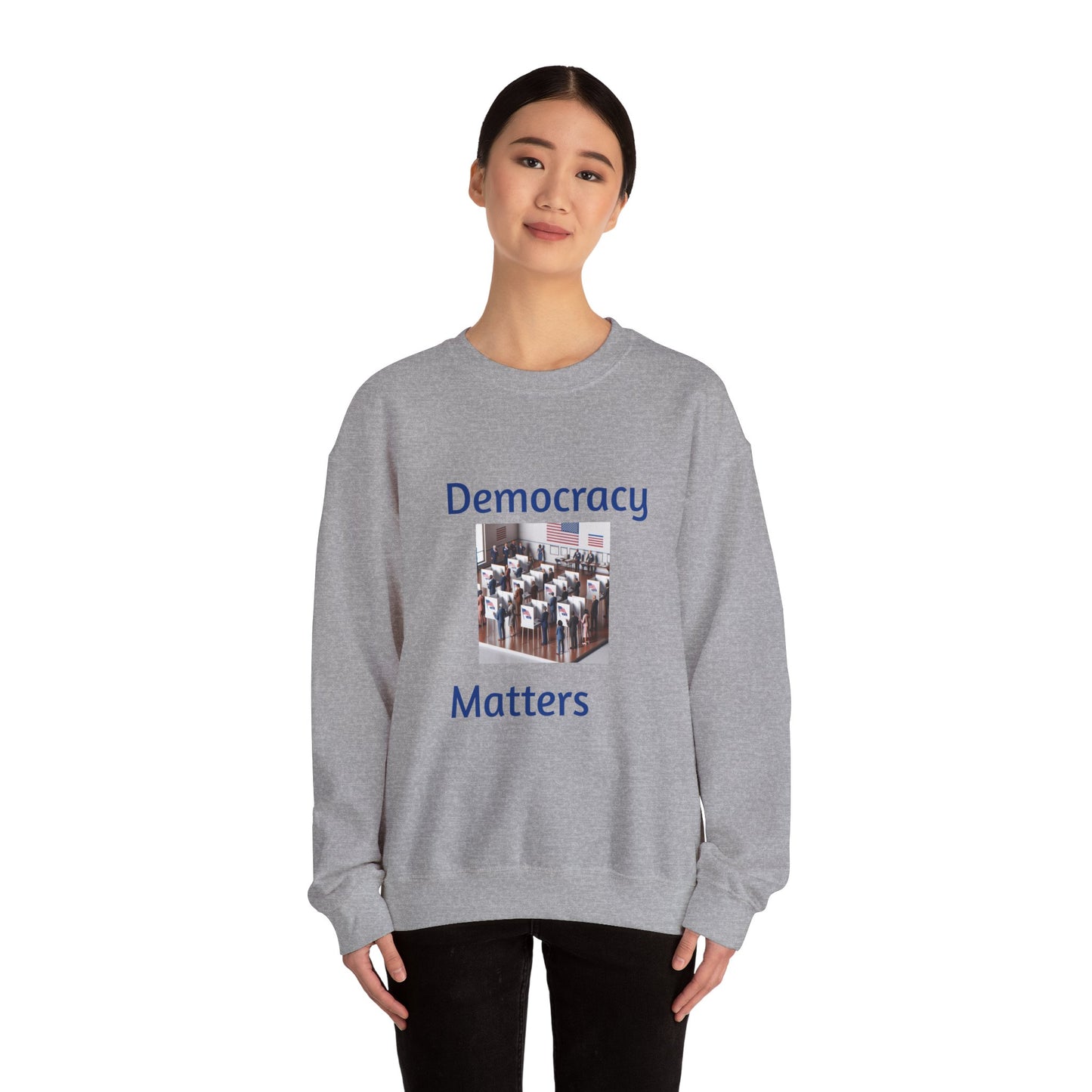 Democracy Matters Unisex Heavy Blend™ Crewneck Sweatshirt