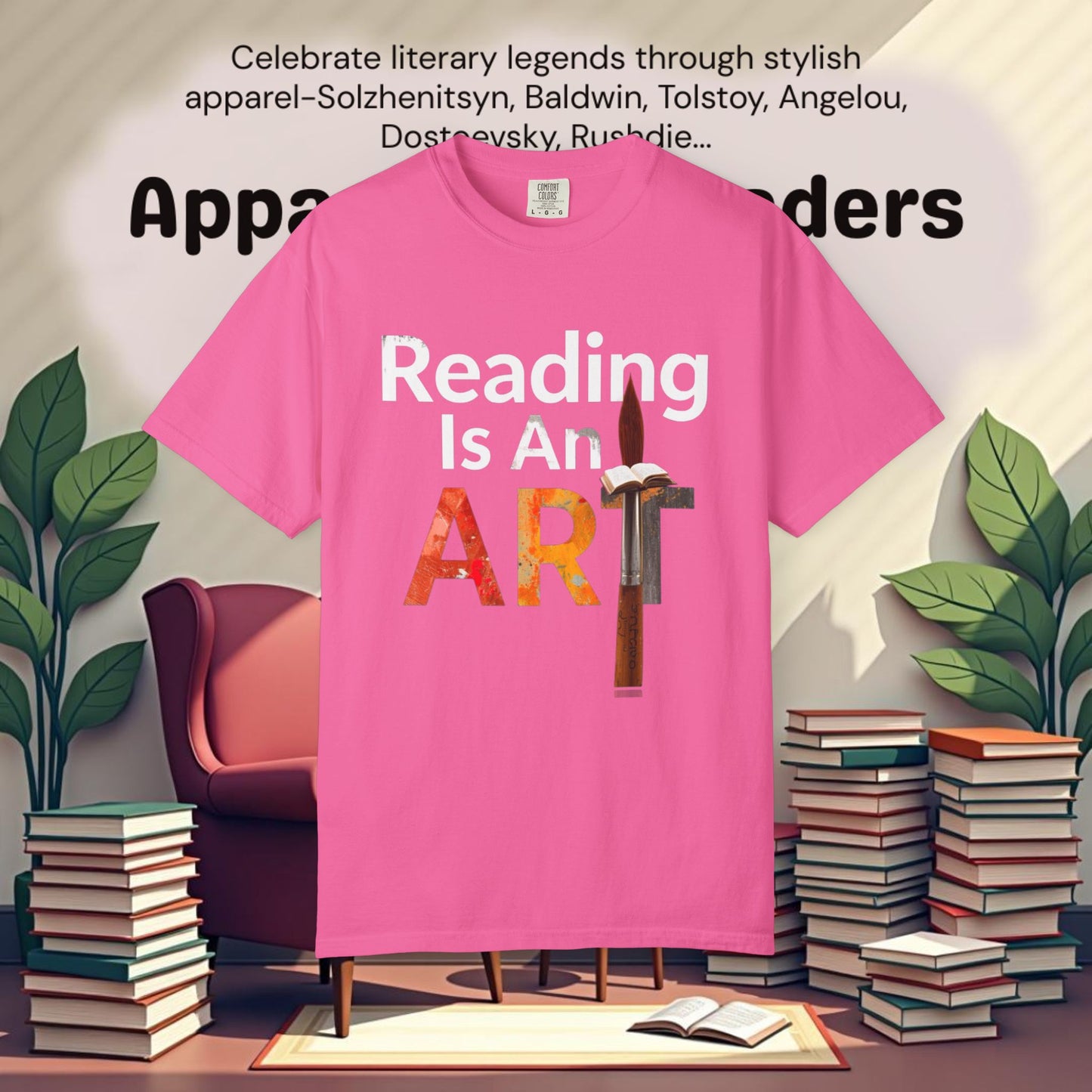 Reading Is An Art T-Shirts