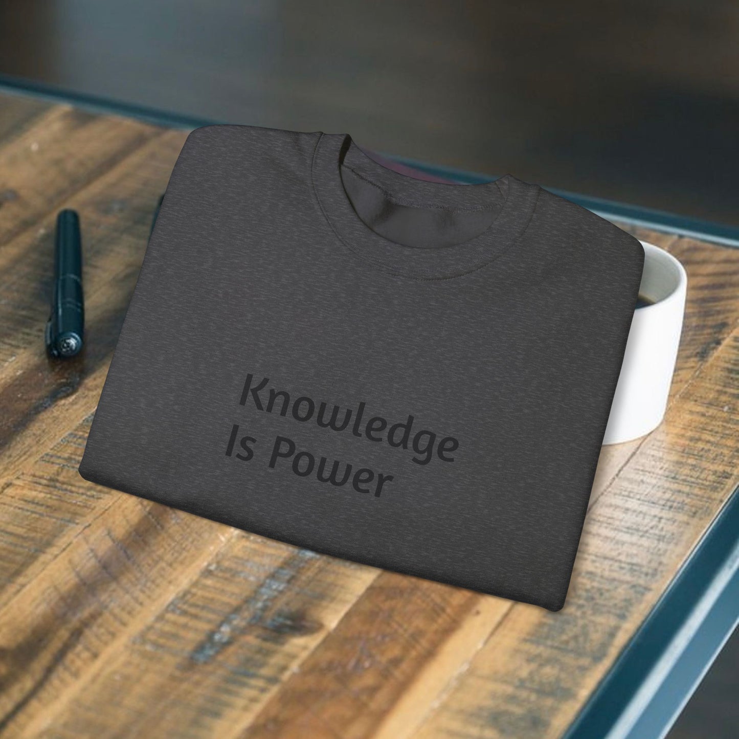 Knowledge Is Power Unisex Heavy Blend™ Crewneck Sweatshirt