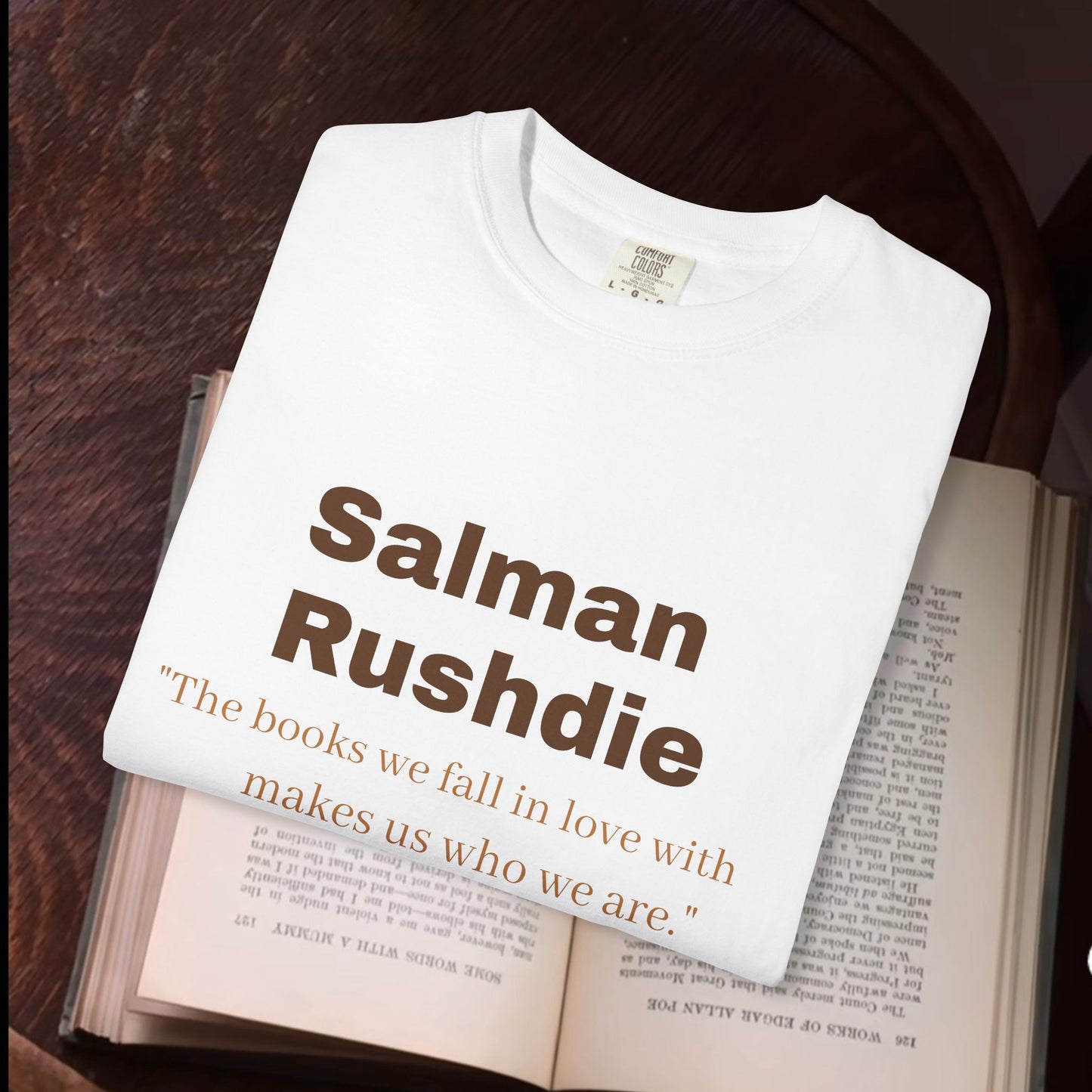 Salman Rushdie 'The books we fall in love with..."