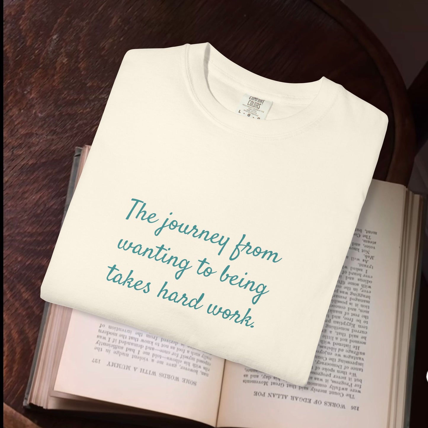 The journey from wanting to..