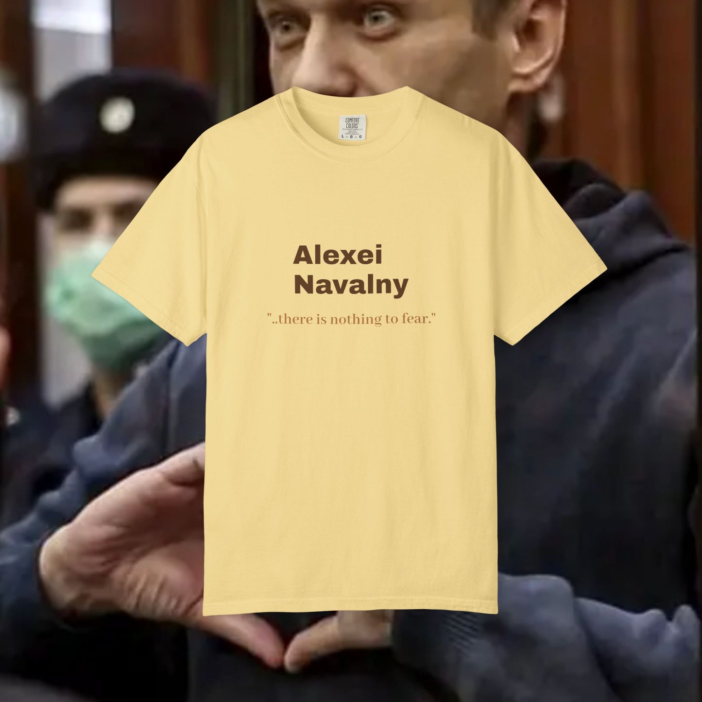 Alexei Navalny 'there is nothing to fear."