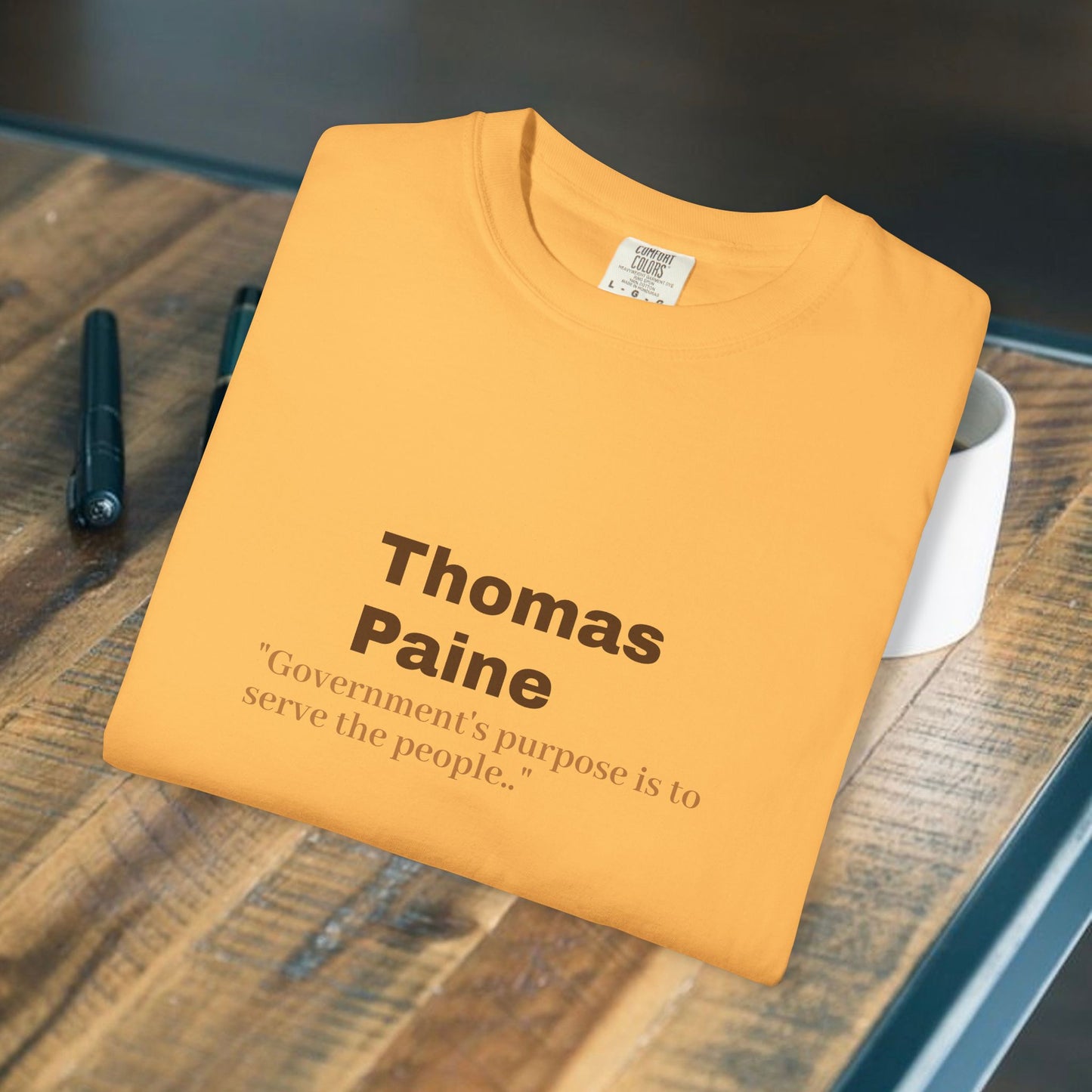 Thomas Paine, ".Government's purpose.."