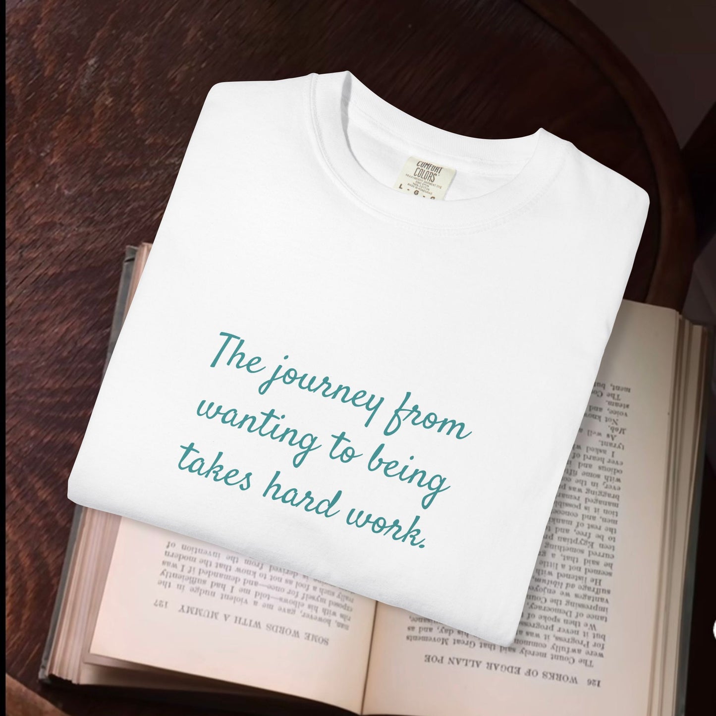 The journey from wanting to..