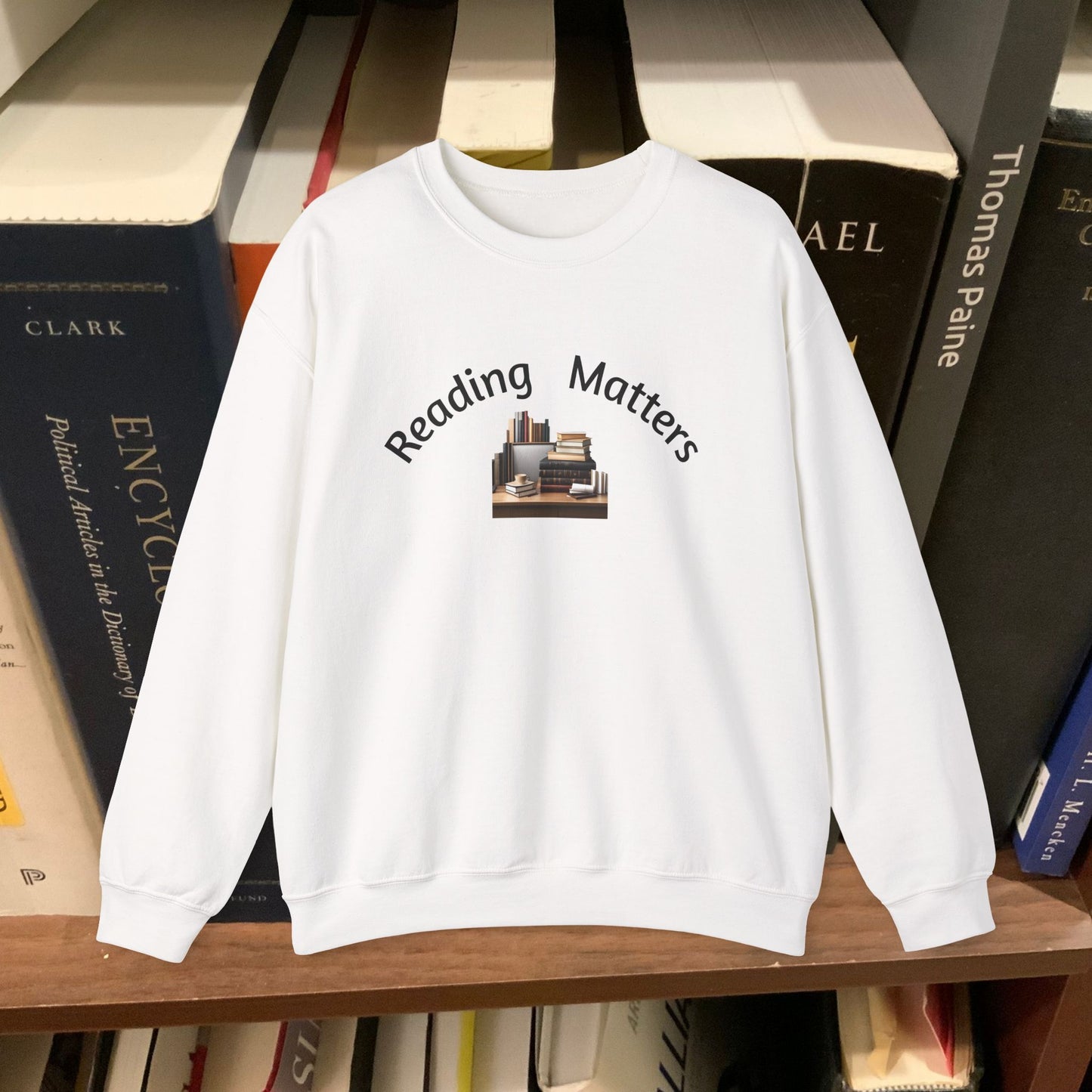 Reading Matters Unisex Heavy Blend™ Crewneck Sweatshirt
