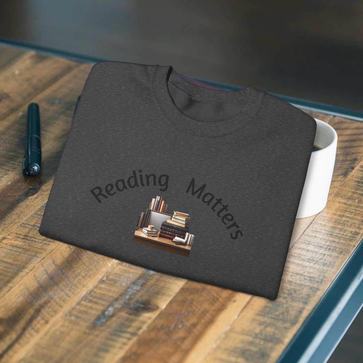 Reading Matters Unisex Heavy Blend™ Crewneck Sweatshirt