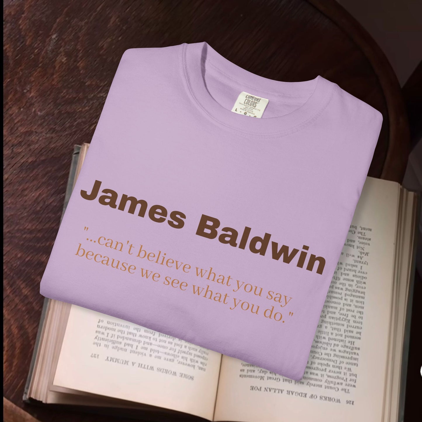 James Baldwin '..we see what you do."