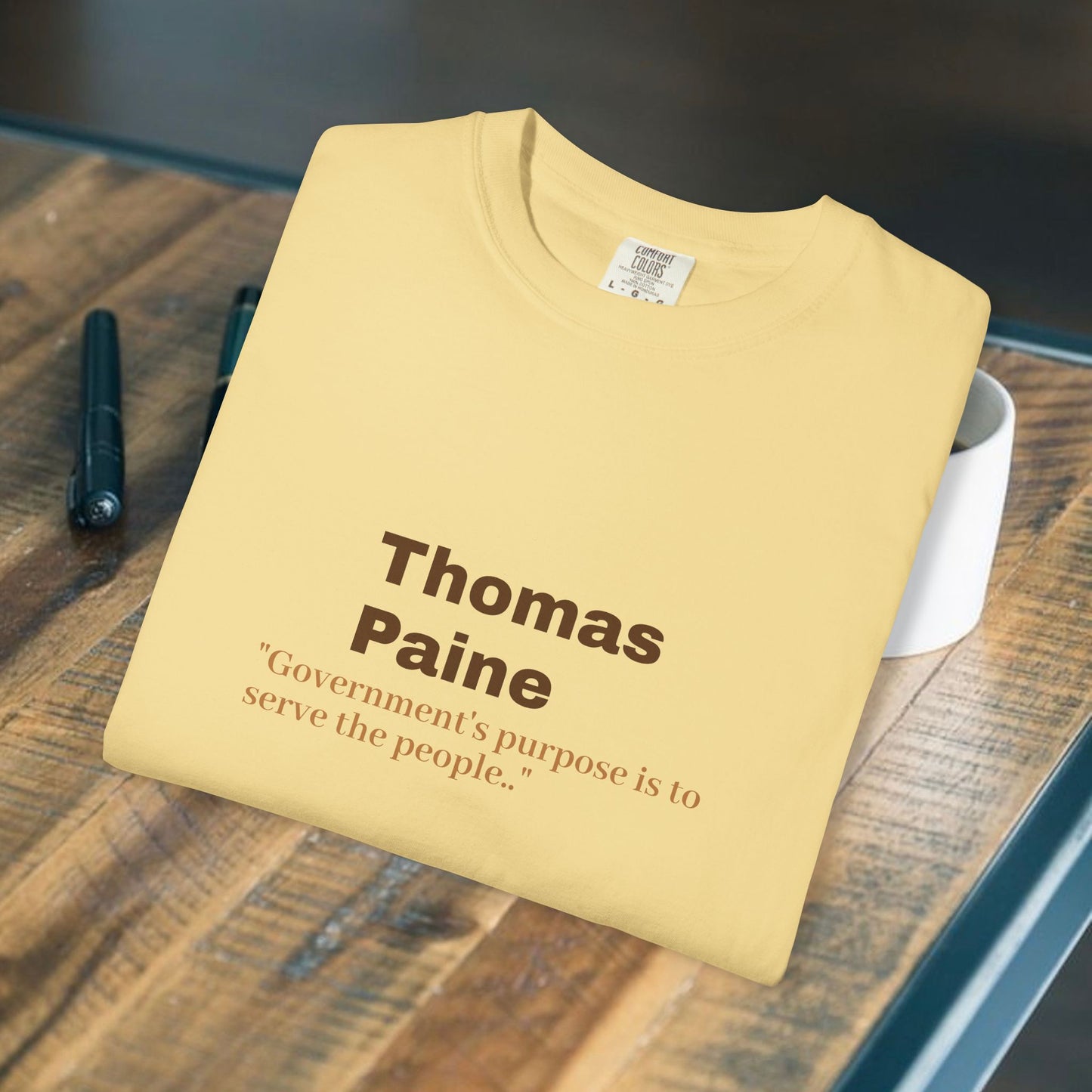 Thomas Paine, ".Government's purpose.."
