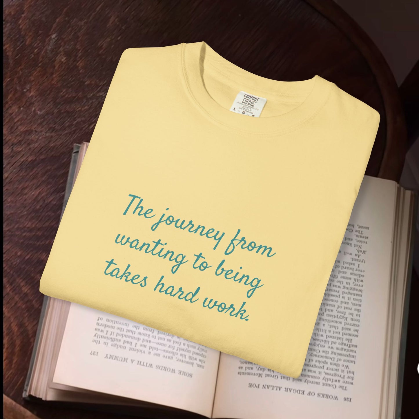 The journey from wanting to..
