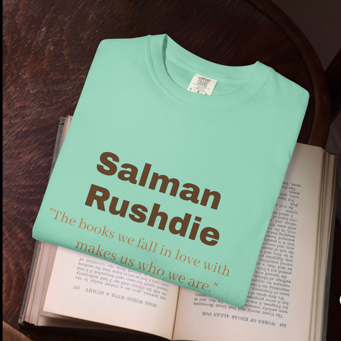 Salman Rushdie 'The books we fall in love with..."