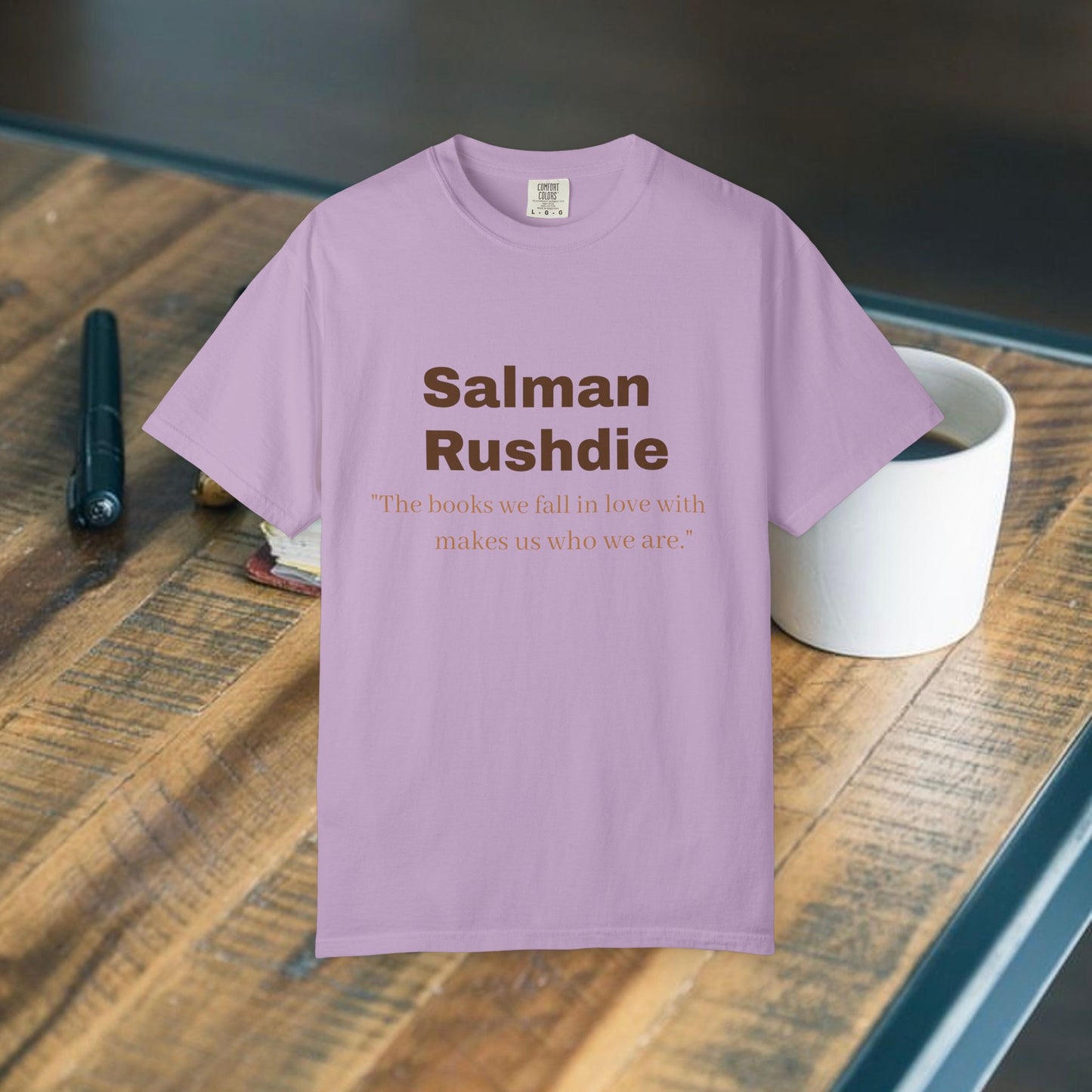 Salman Rushdie 'The books we fall in love with..."