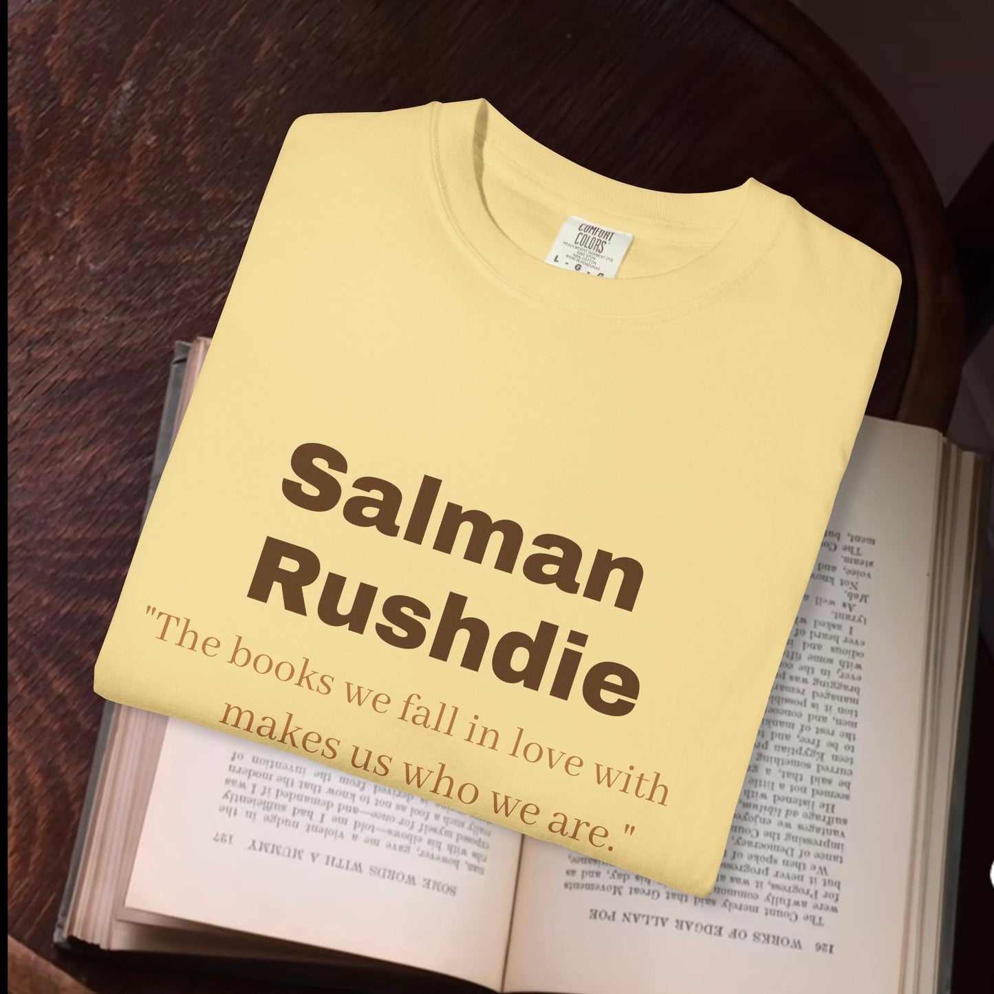 Salman Rushdie 'The books we fall in love with..."