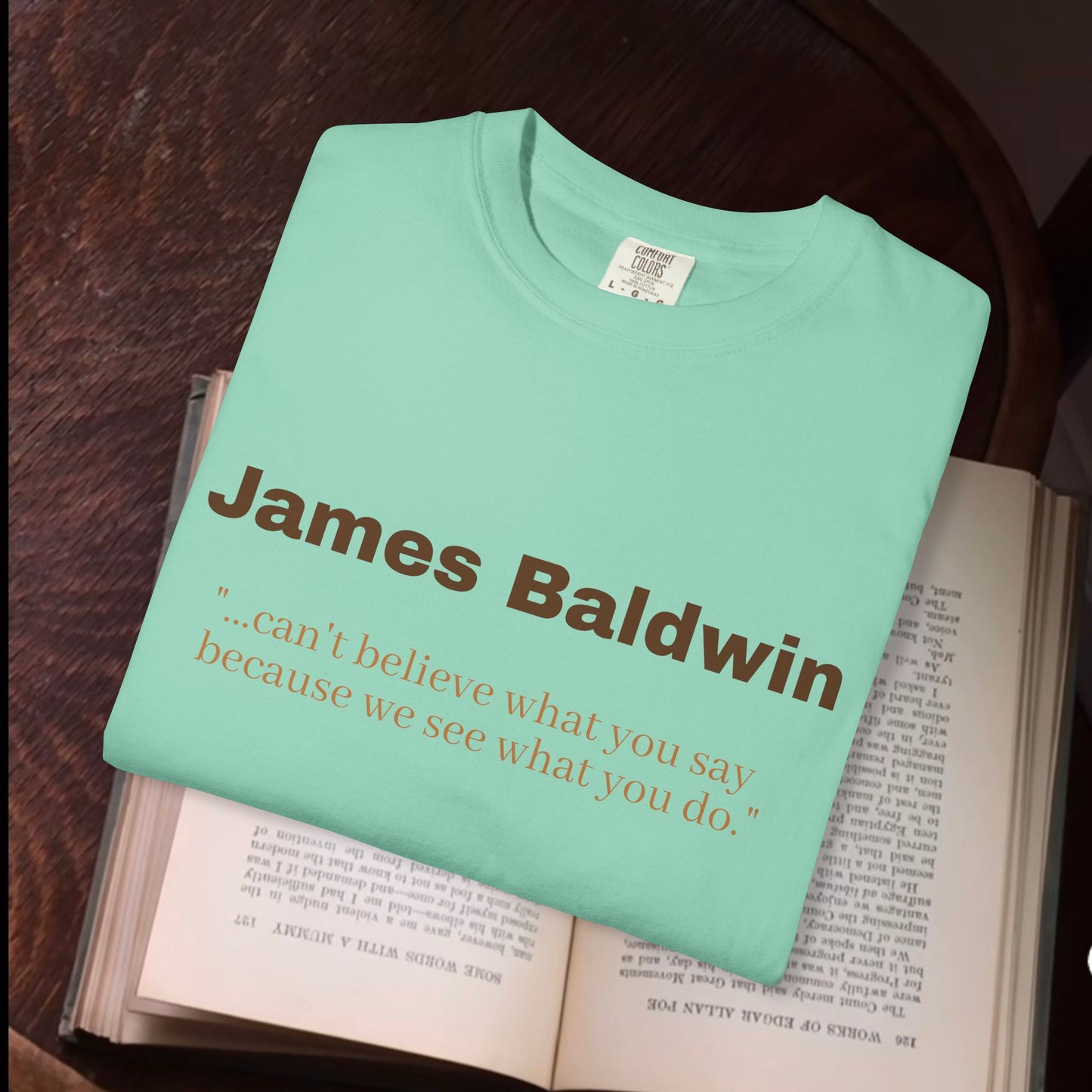 James Baldwin '..we see what you do."