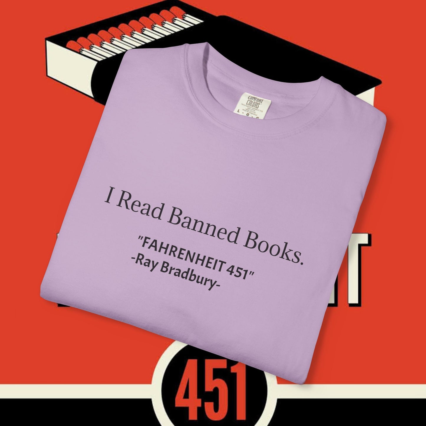 I Read Banned Books Fahreheit 451"