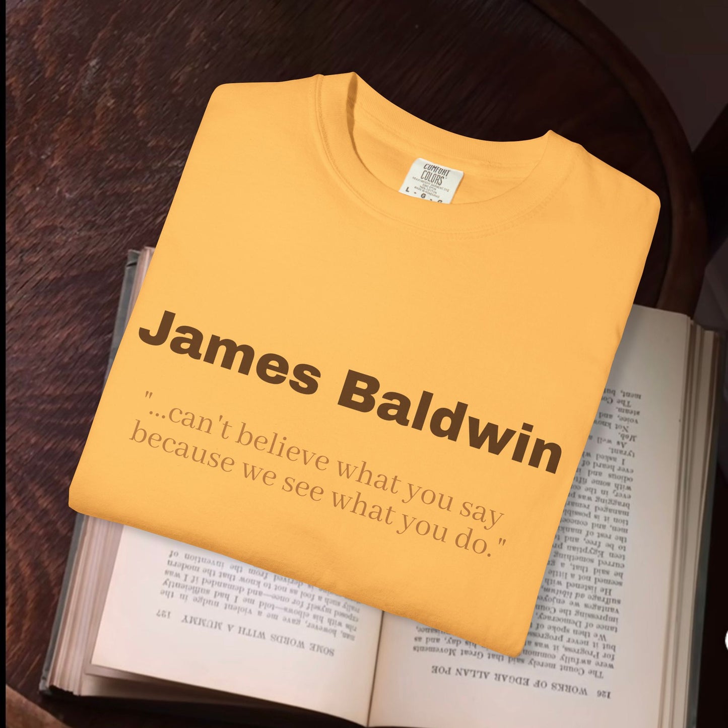 James Baldwin '..we see what you do."