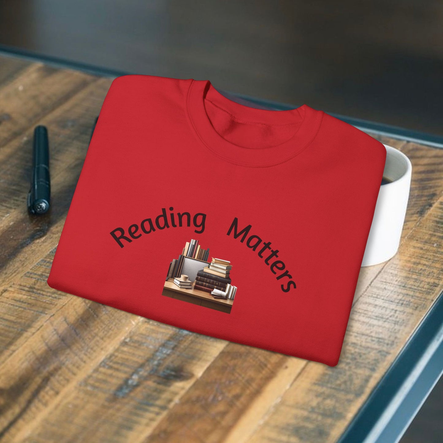 Reading Matters Unisex Heavy Blend™ Crewneck Sweatshirt
