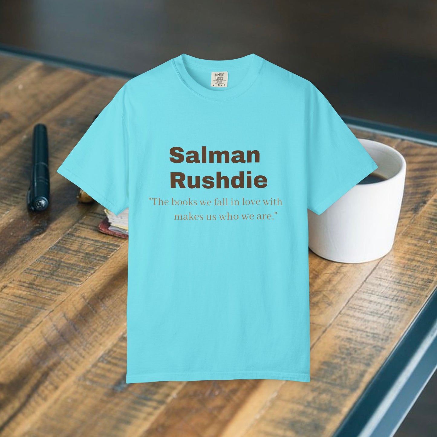 Salman Rushdie 'The books we fall in love with..."