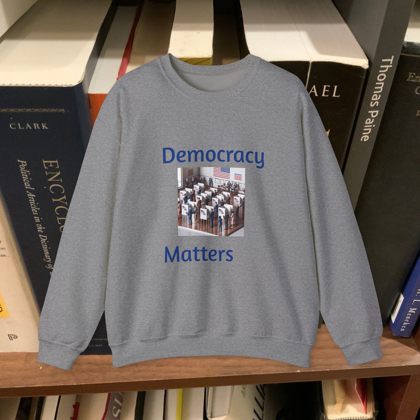 Democracy Matters Unisex Heavy Blend™ Crewneck Sweatshirt