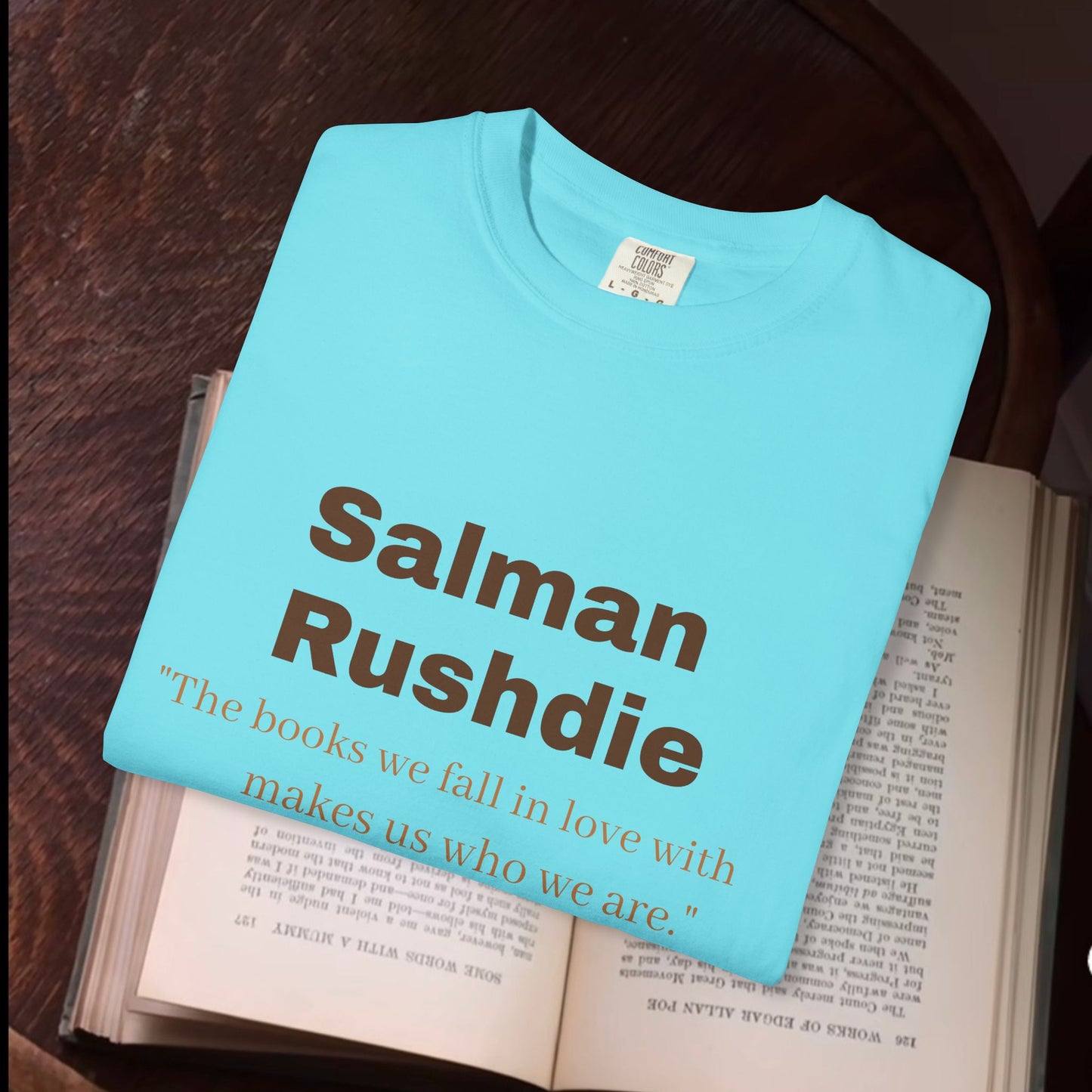 Salman Rushdie 'The books we fall in love with..."
