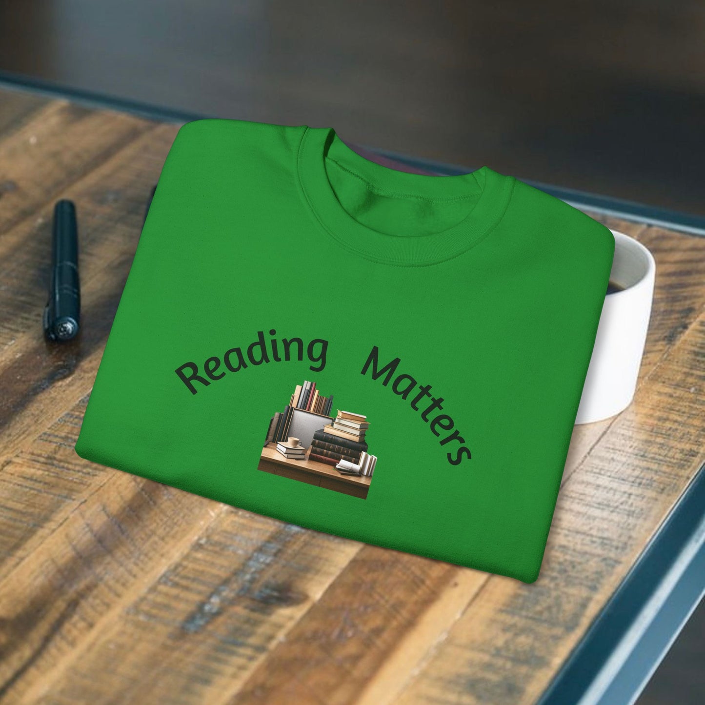 Reading Matters Unisex Heavy Blend™ Crewneck Sweatshirt