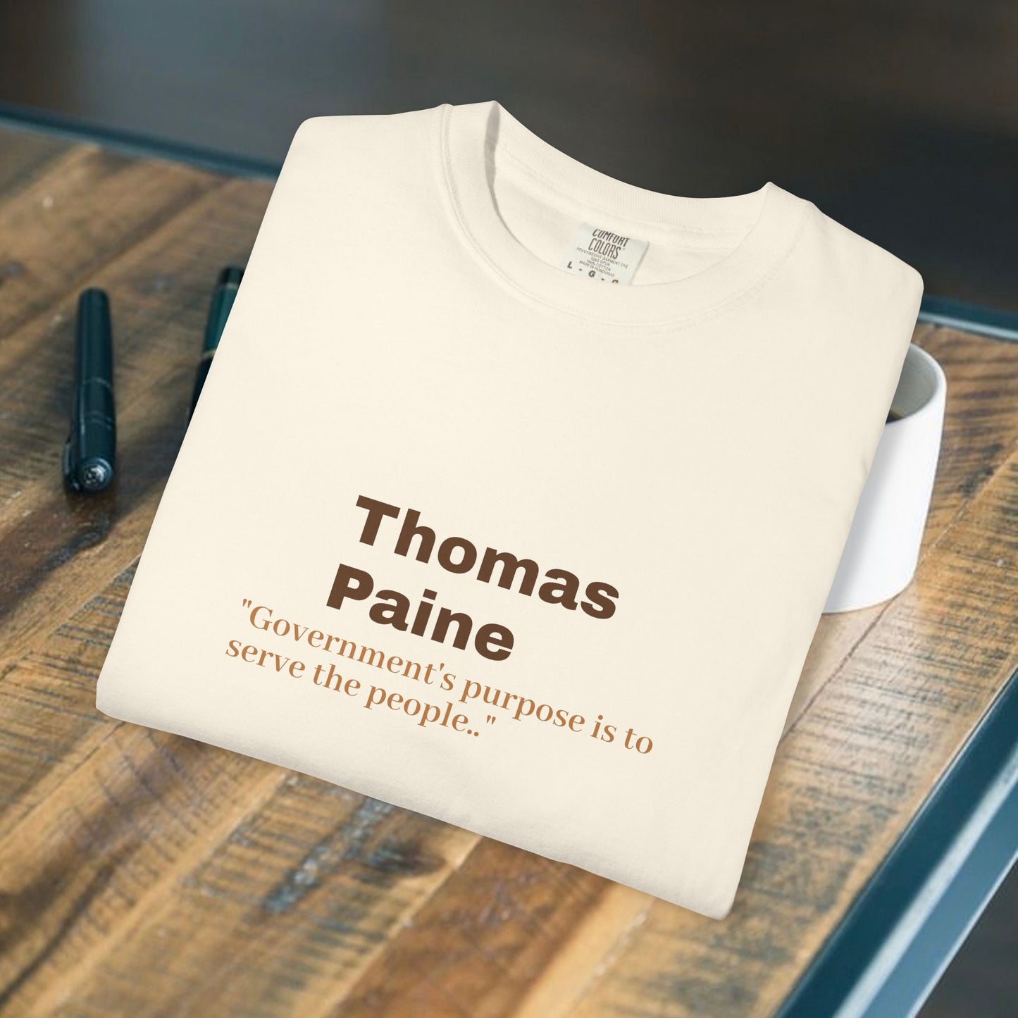 Thomas Paine, ".Government's purpose.."