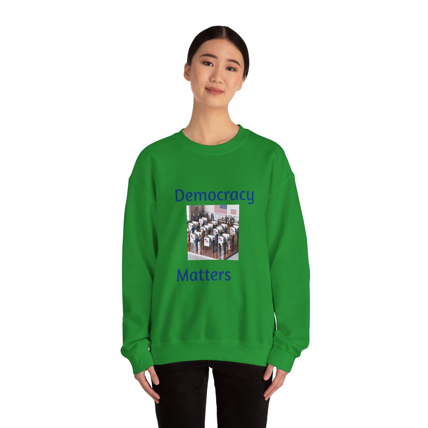 Democracy Matters Unisex Heavy Blend™ Crewneck Sweatshirt