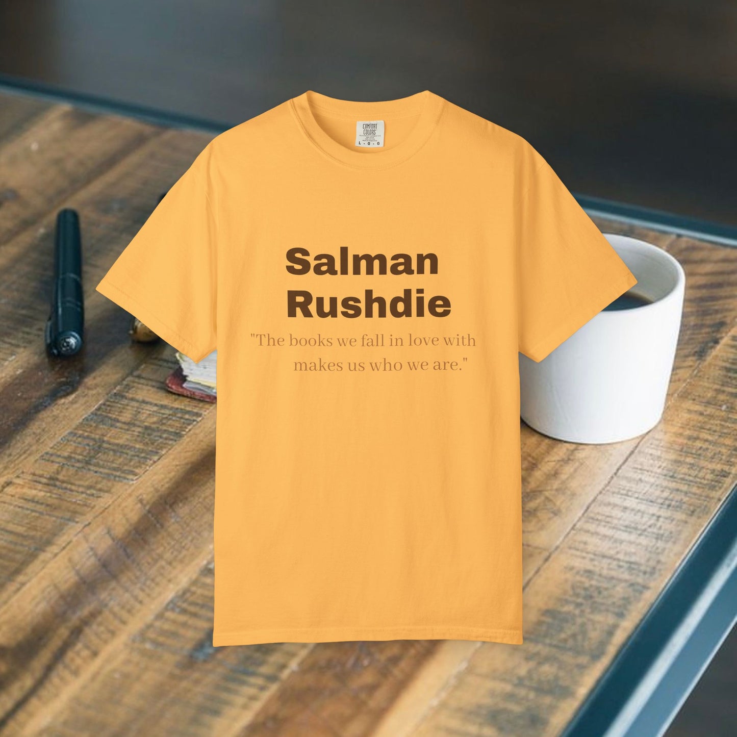 Salman Rushdie 'The books we fall in love with..."