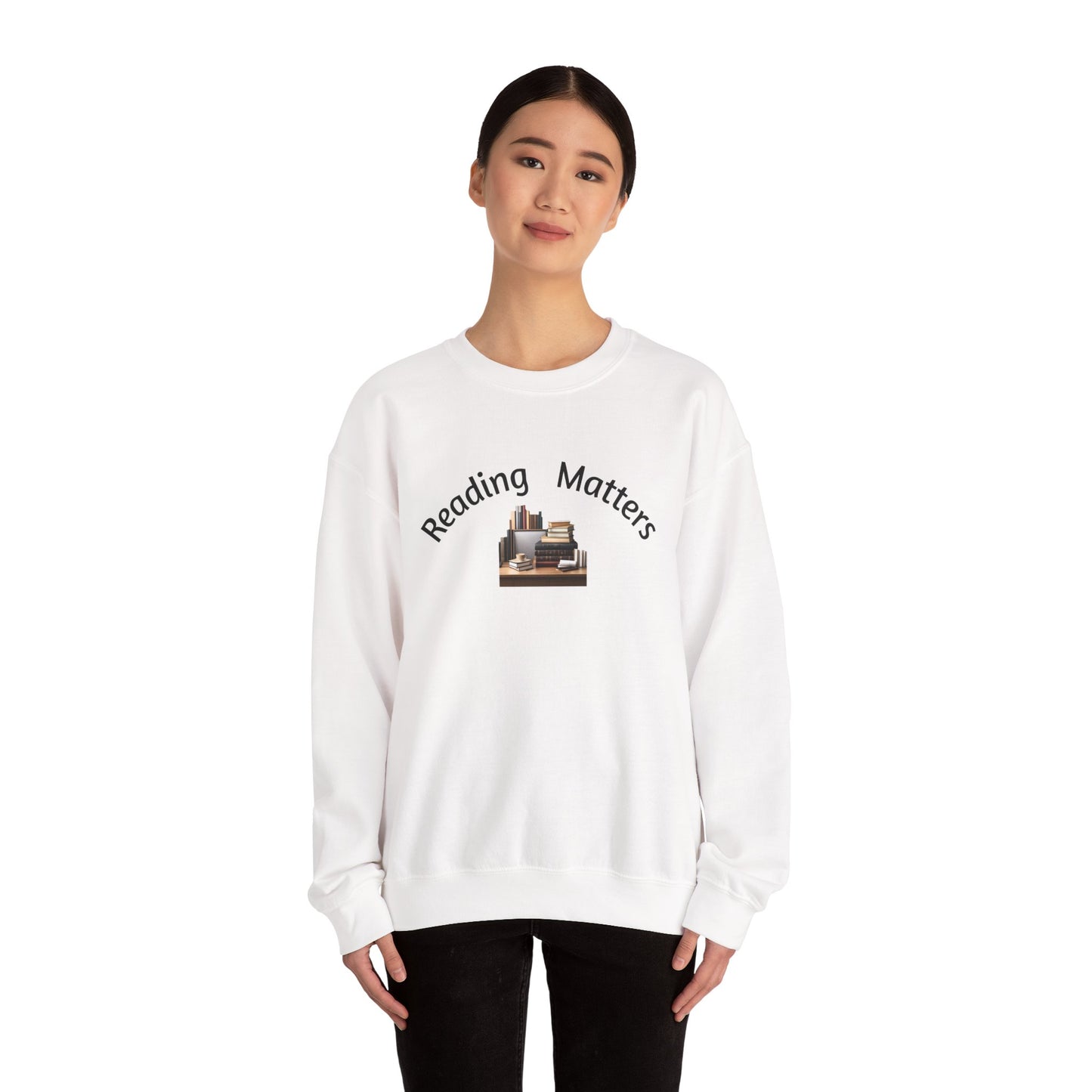 Reading Matters Unisex Heavy Blend™ Crewneck Sweatshirt