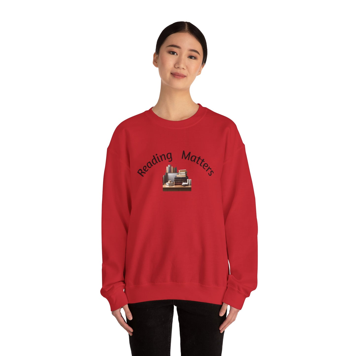 Reading Matters Unisex Heavy Blend™ Crewneck Sweatshirt