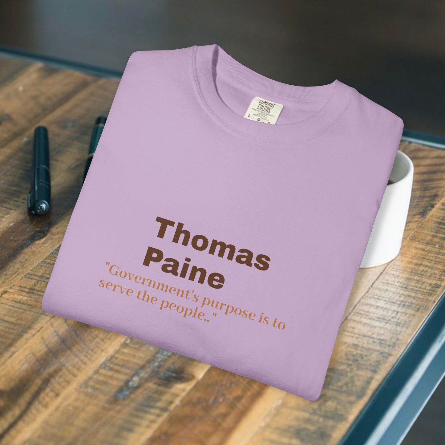 Thomas Paine, ".Government's purpose.."