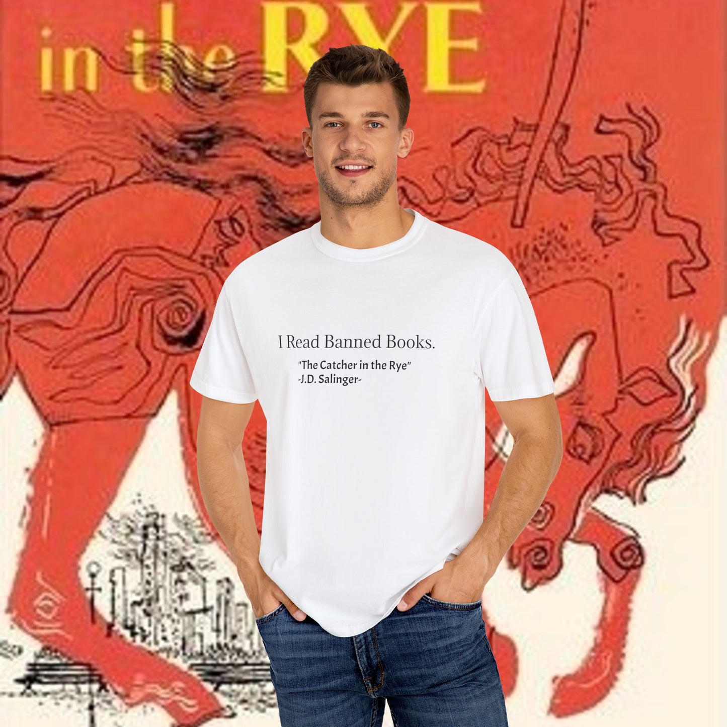 I Read Banned Books "The Catcher in the Rye"
