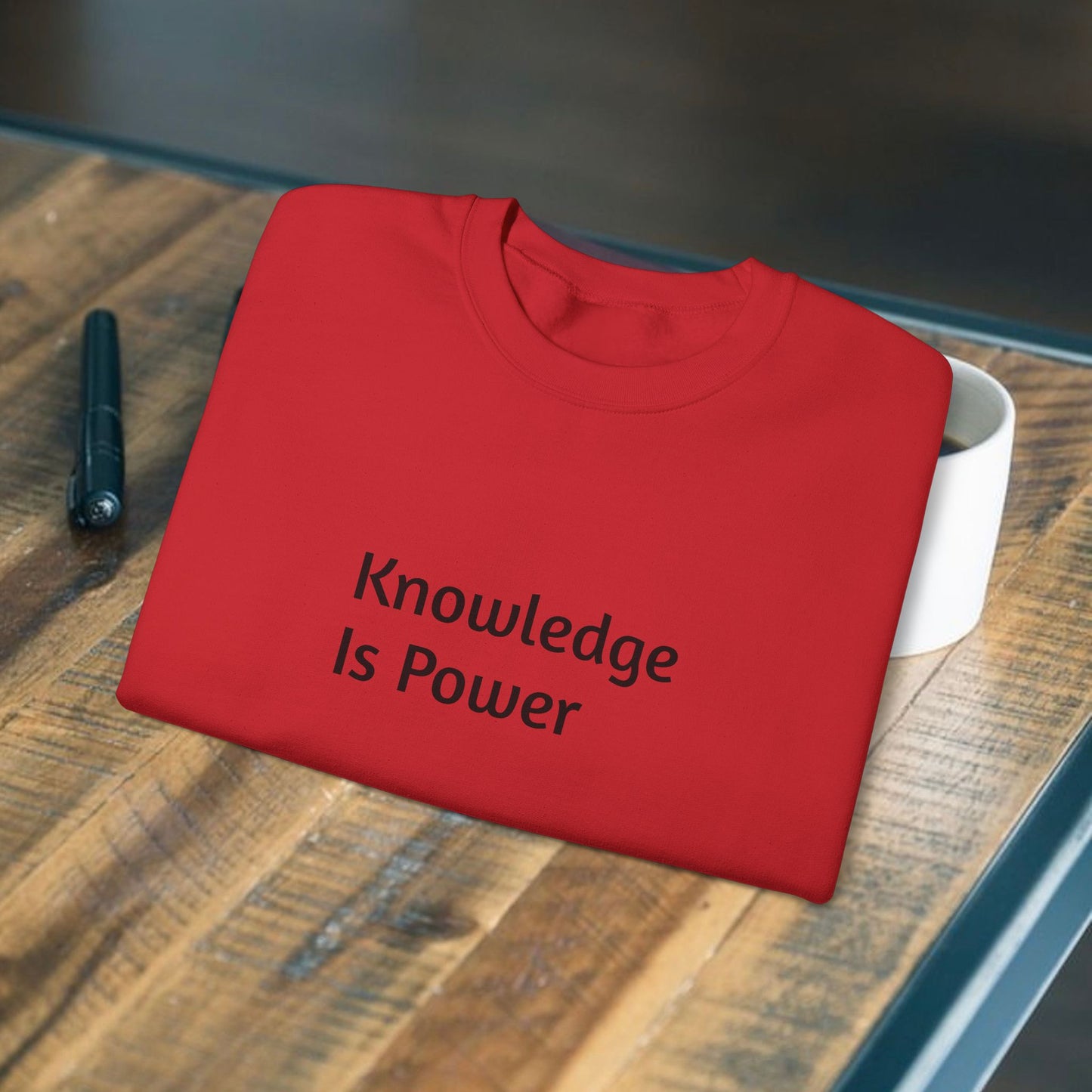 Knowledge Is Power Unisex Heavy Blend™ Crewneck Sweatshirt