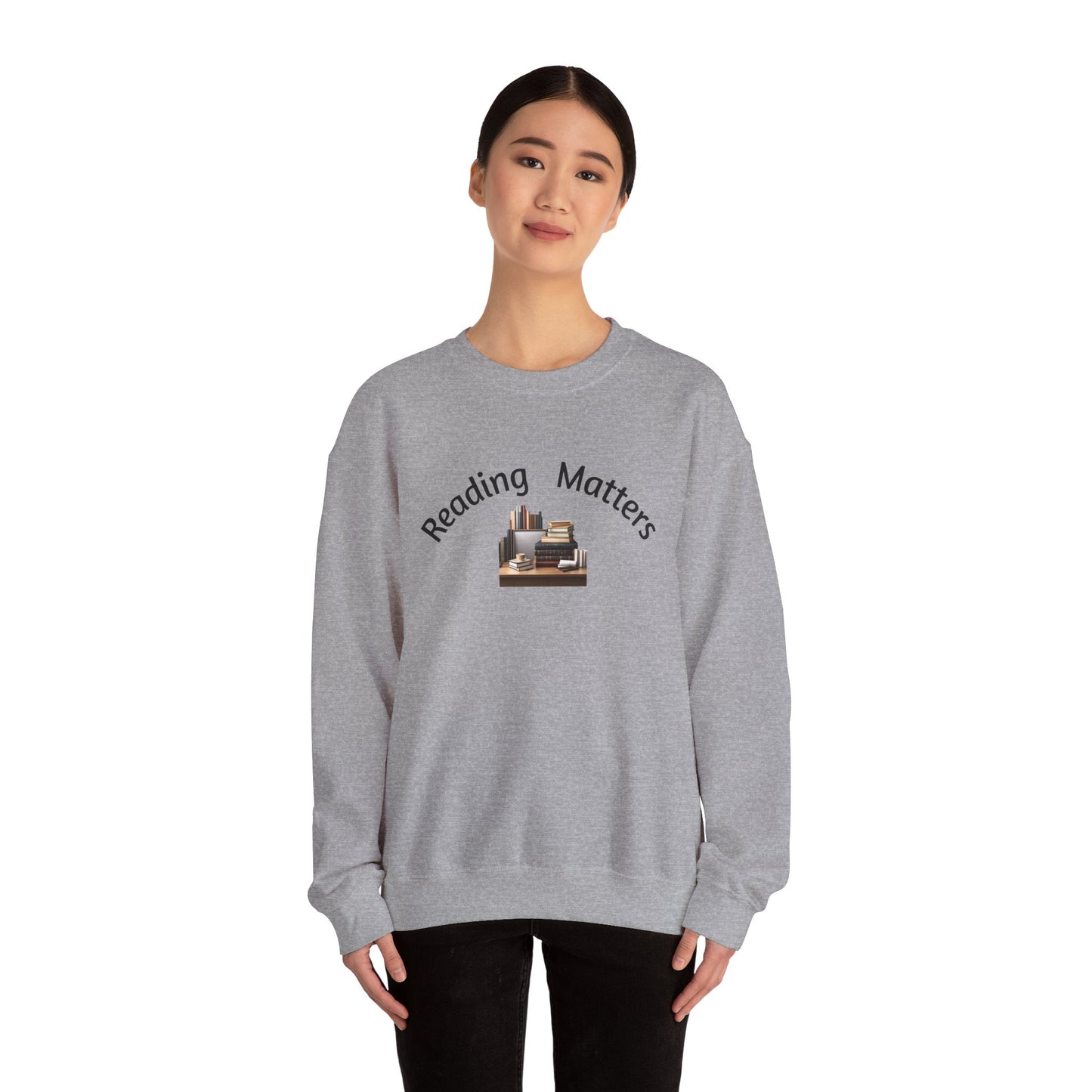 Reading Matters Unisex Heavy Blend™ Crewneck Sweatshirt