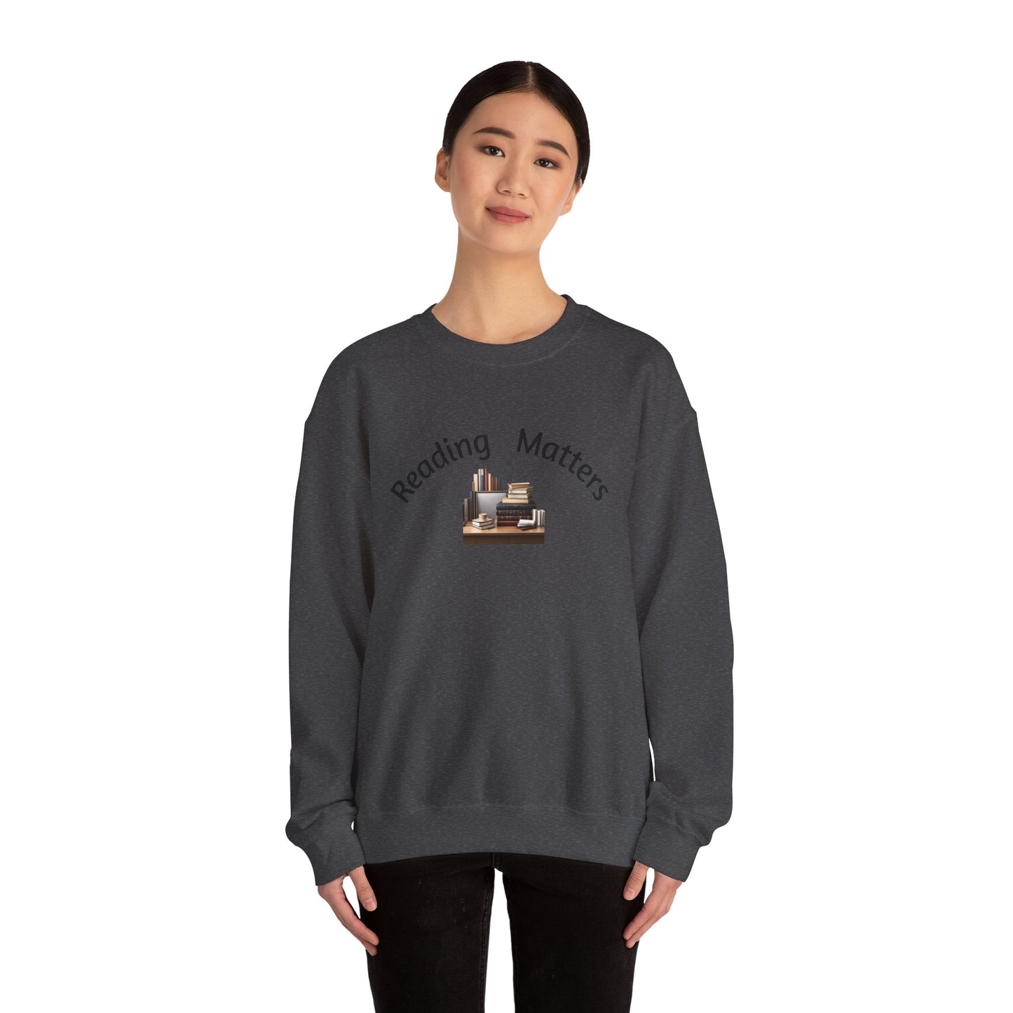 Reading Matters Unisex Heavy Blend™ Crewneck Sweatshirt