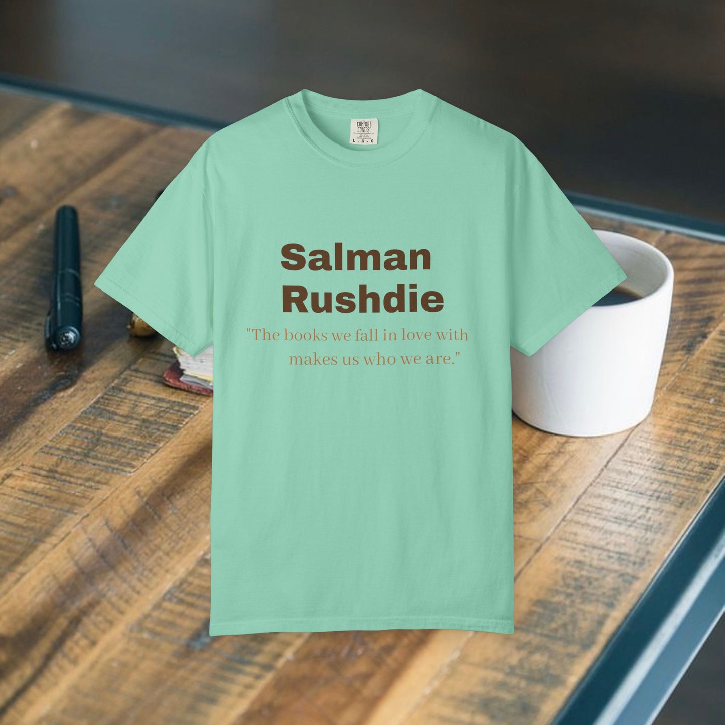 Salman Rushdie 'The books we fall in love with..."