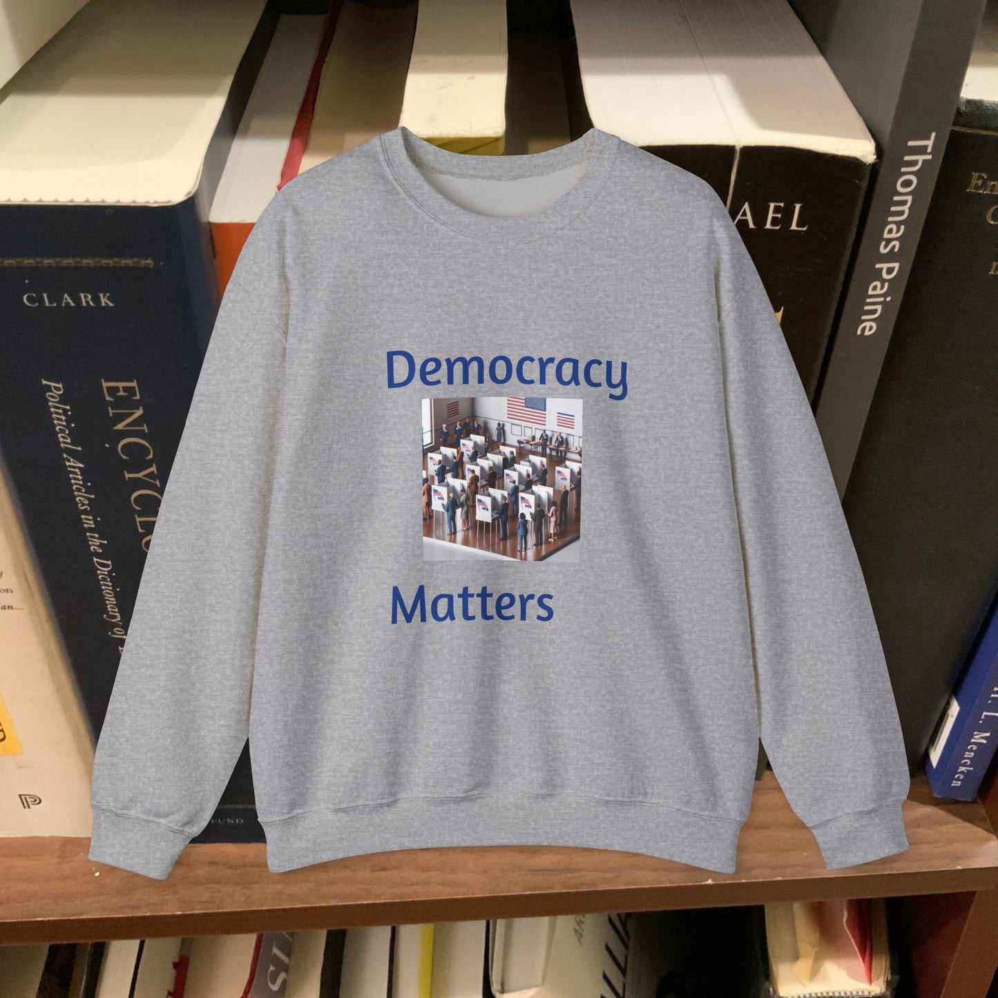 Democracy Matters Unisex Heavy Blend™ Crewneck Sweatshirt