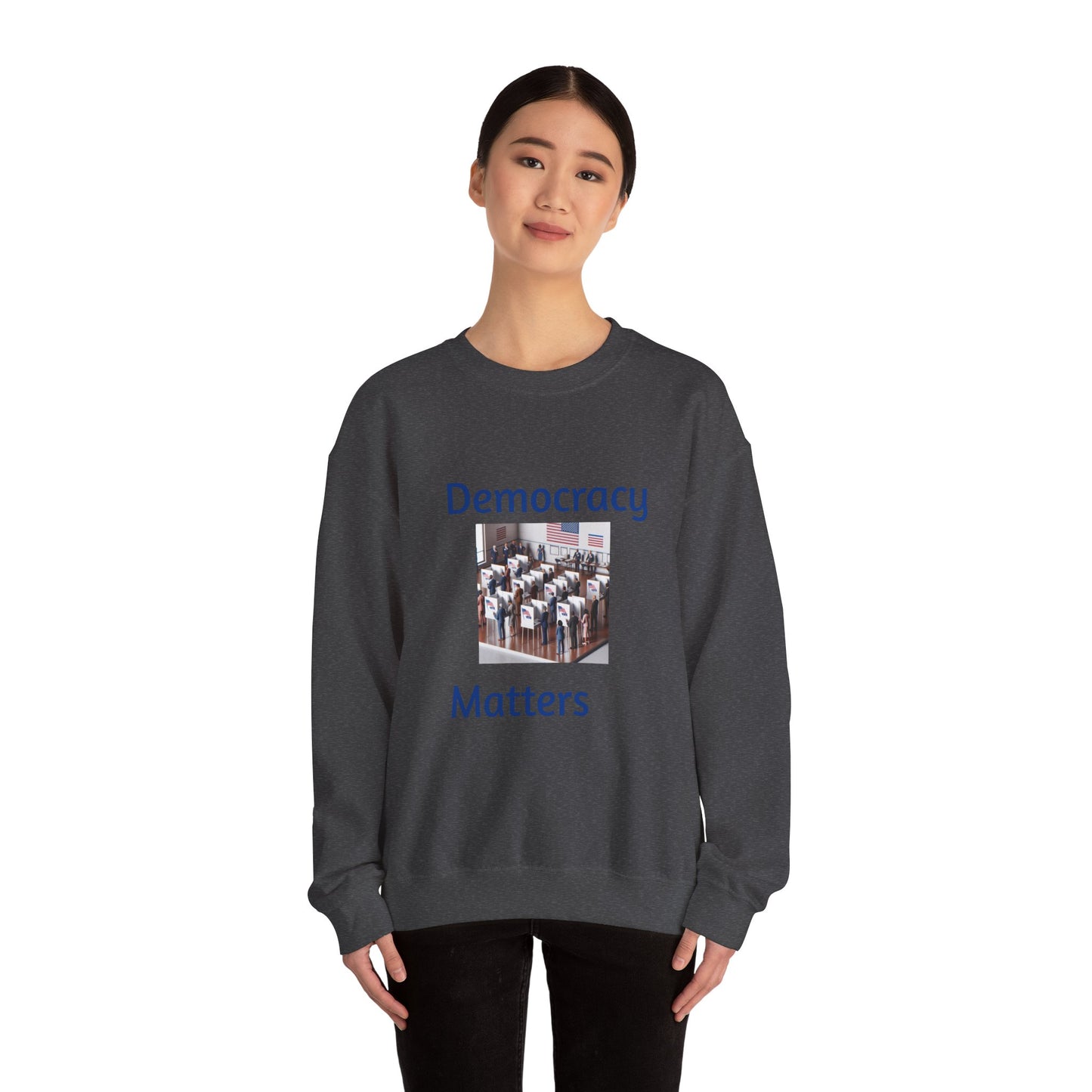 Democracy Matters Unisex Heavy Blend™ Crewneck Sweatshirt