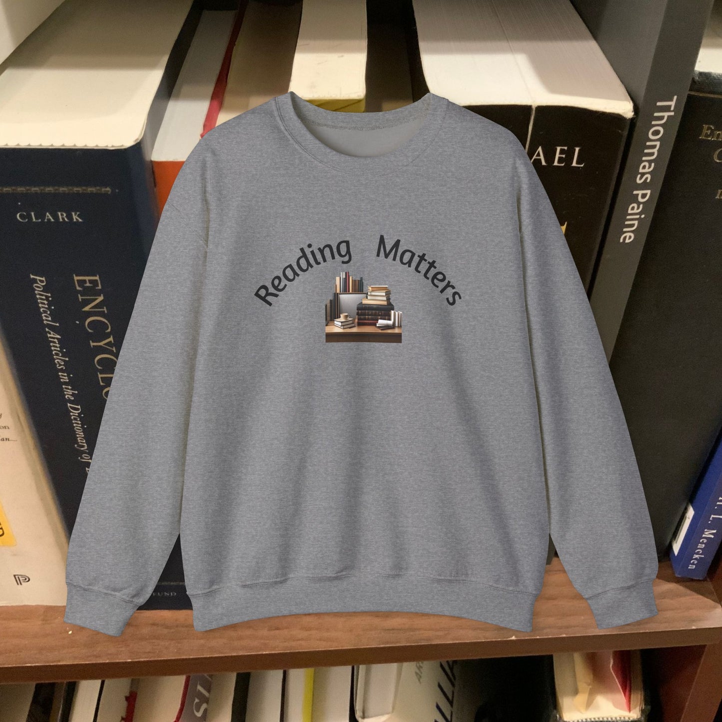 Reading Matters Unisex Heavy Blend™ Crewneck Sweatshirt