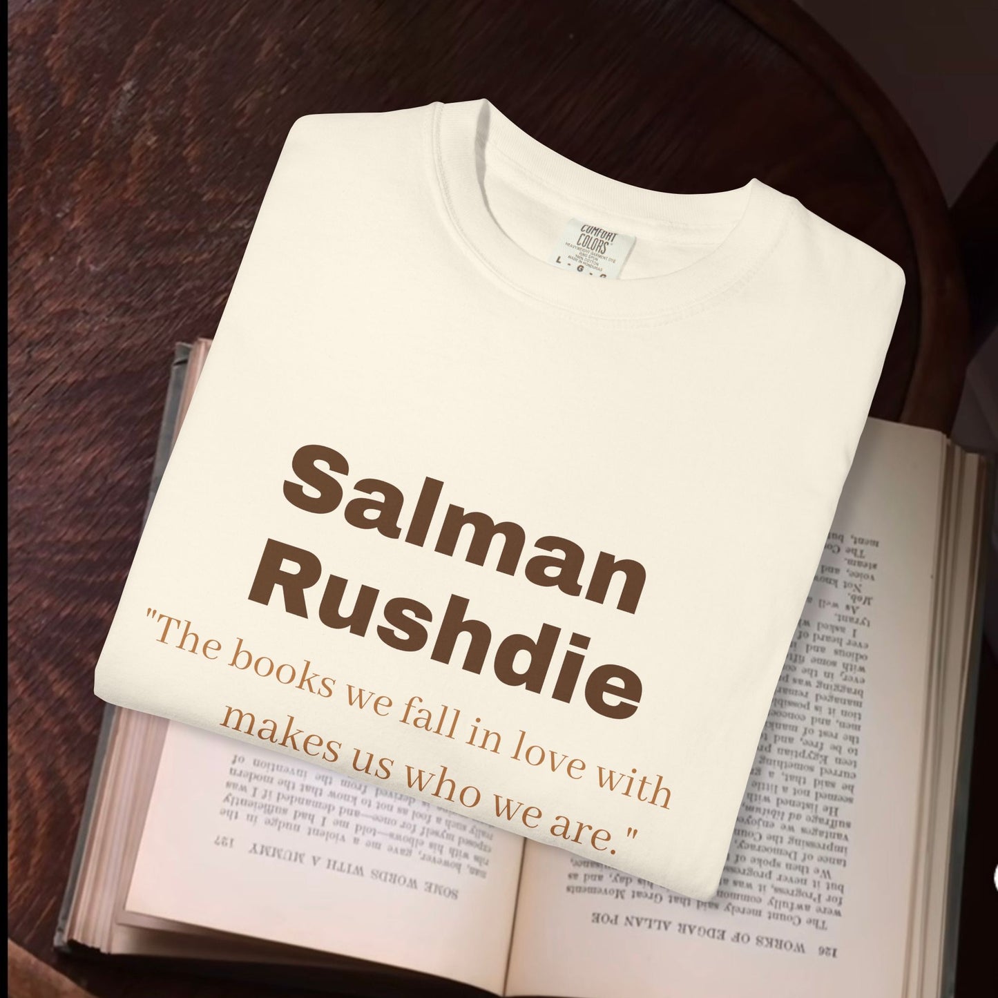 Salman Rushdie 'The books we fall in love with..."