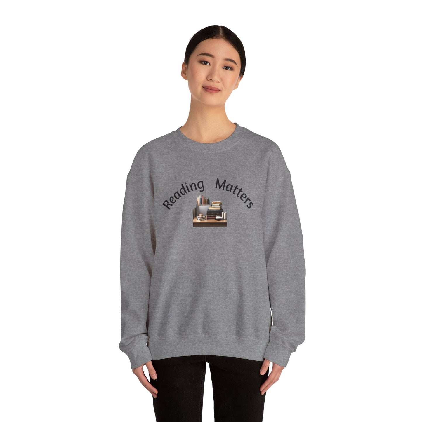Reading Matters Unisex Heavy Blend™ Crewneck Sweatshirt
