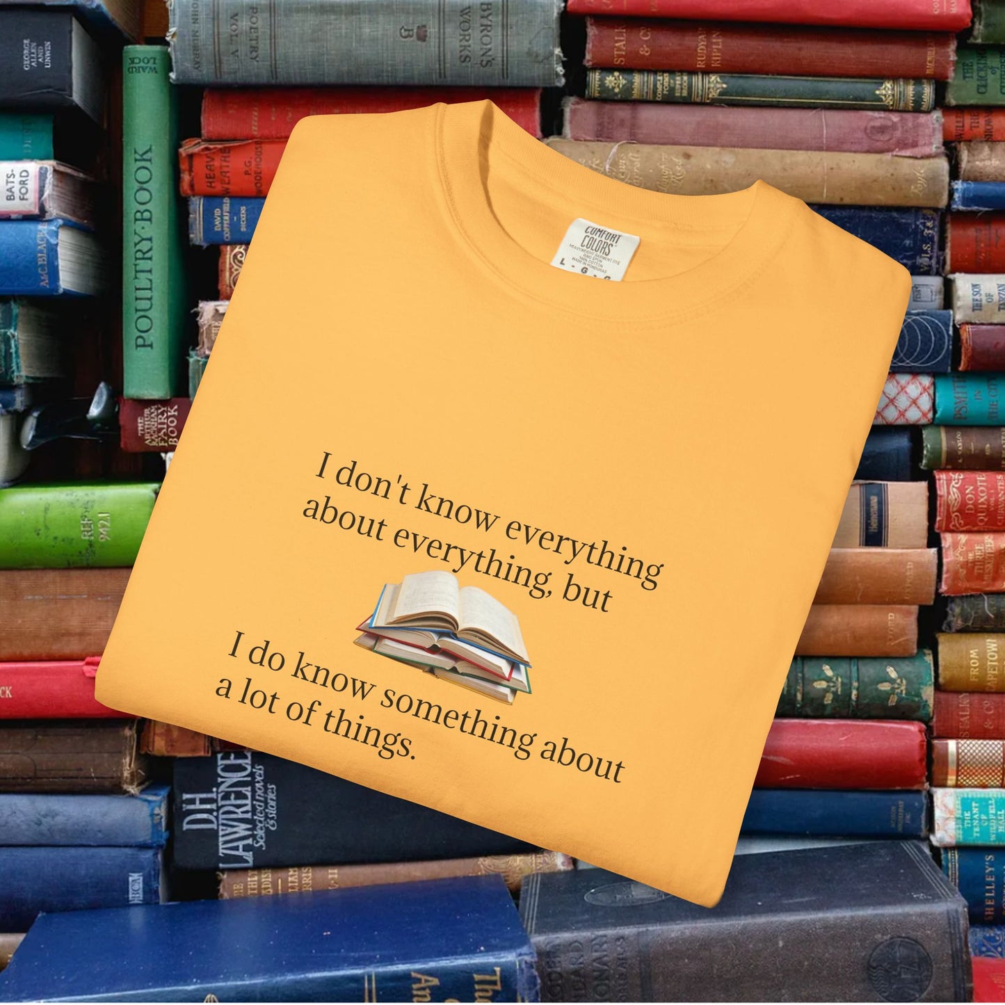 I don't know everything...