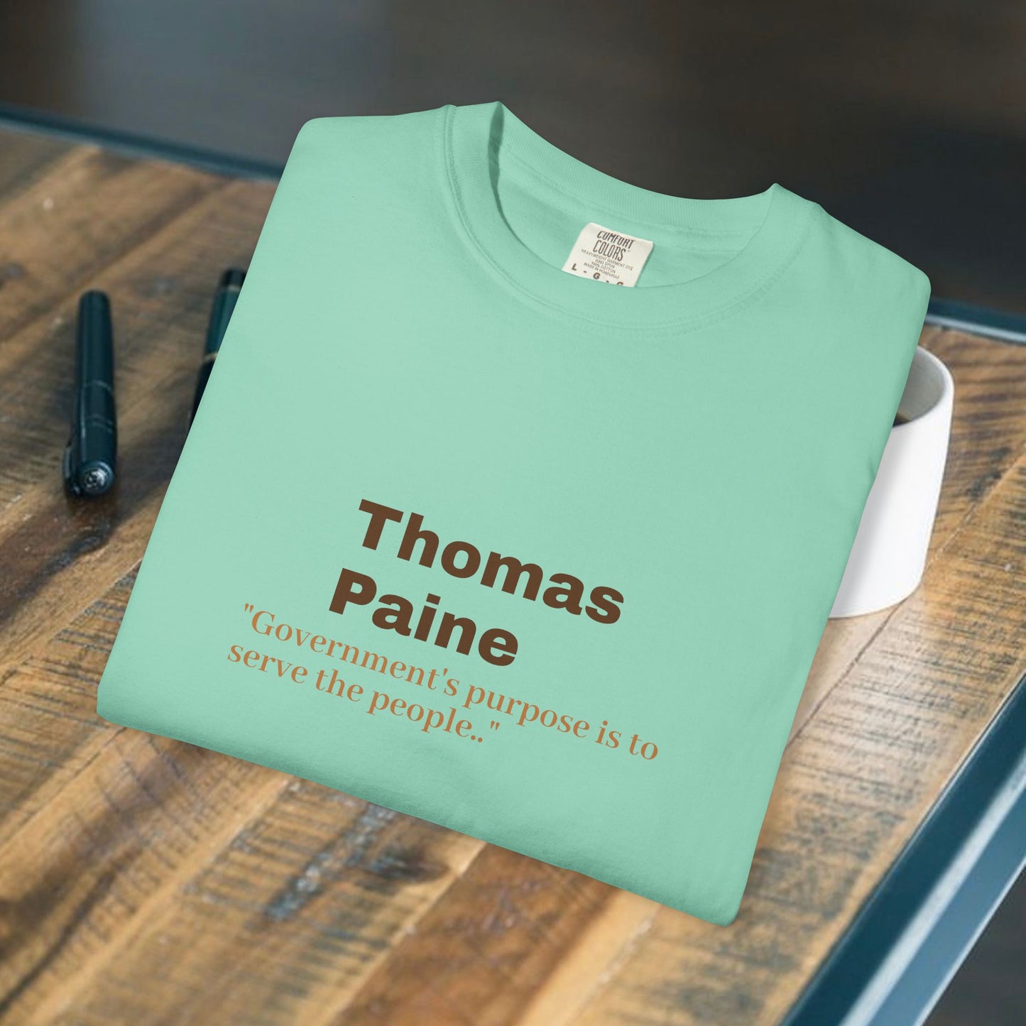 Thomas Paine, ".Government's purpose.."