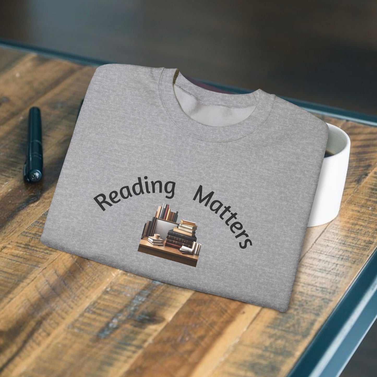 Reading Matters Unisex Heavy Blend™ Crewneck Sweatshirt