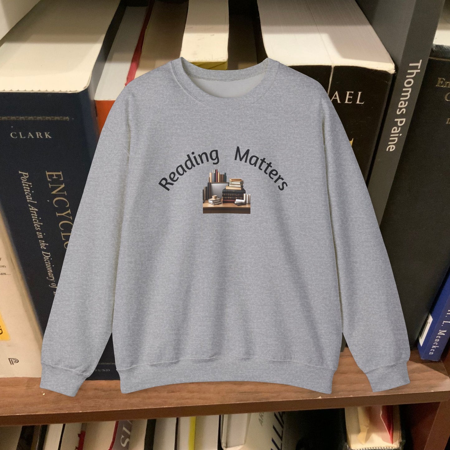 Reading Matters Unisex Heavy Blend™ Crewneck Sweatshirt
