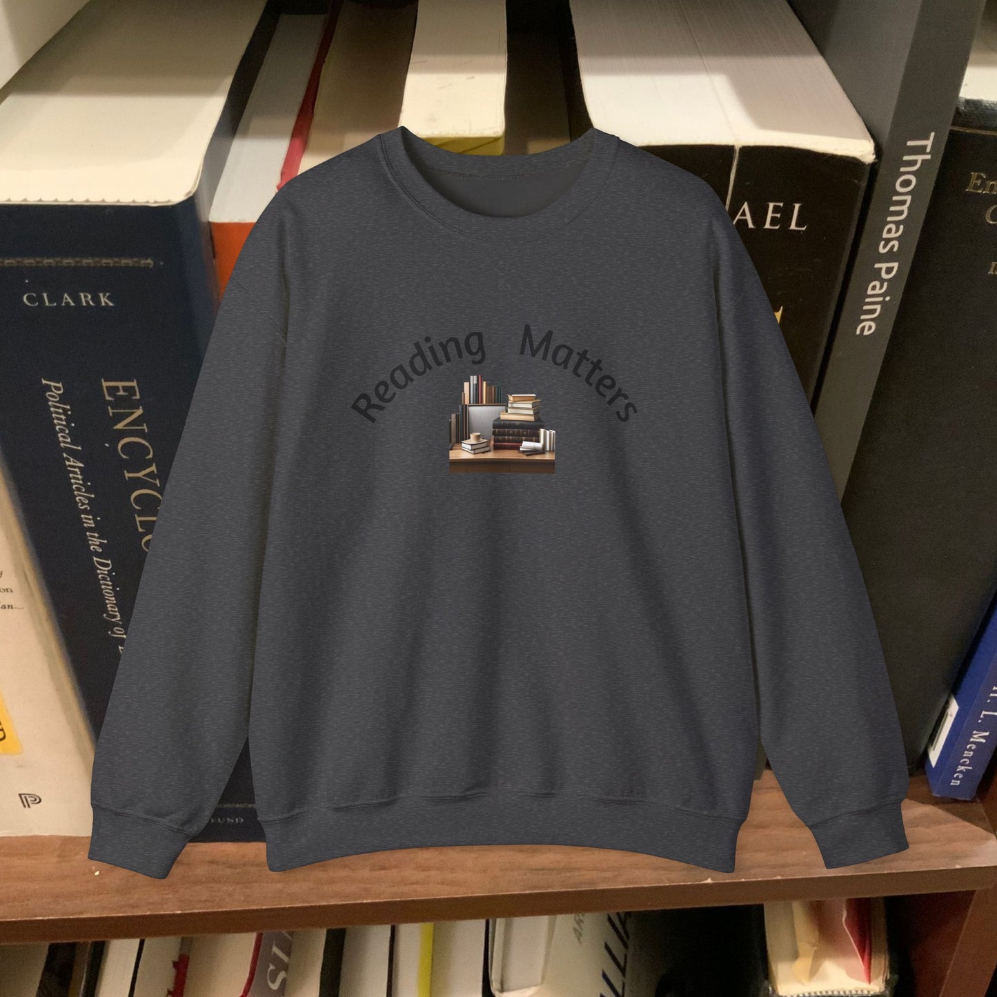 Reading Matters Unisex Heavy Blend™ Crewneck Sweatshirt