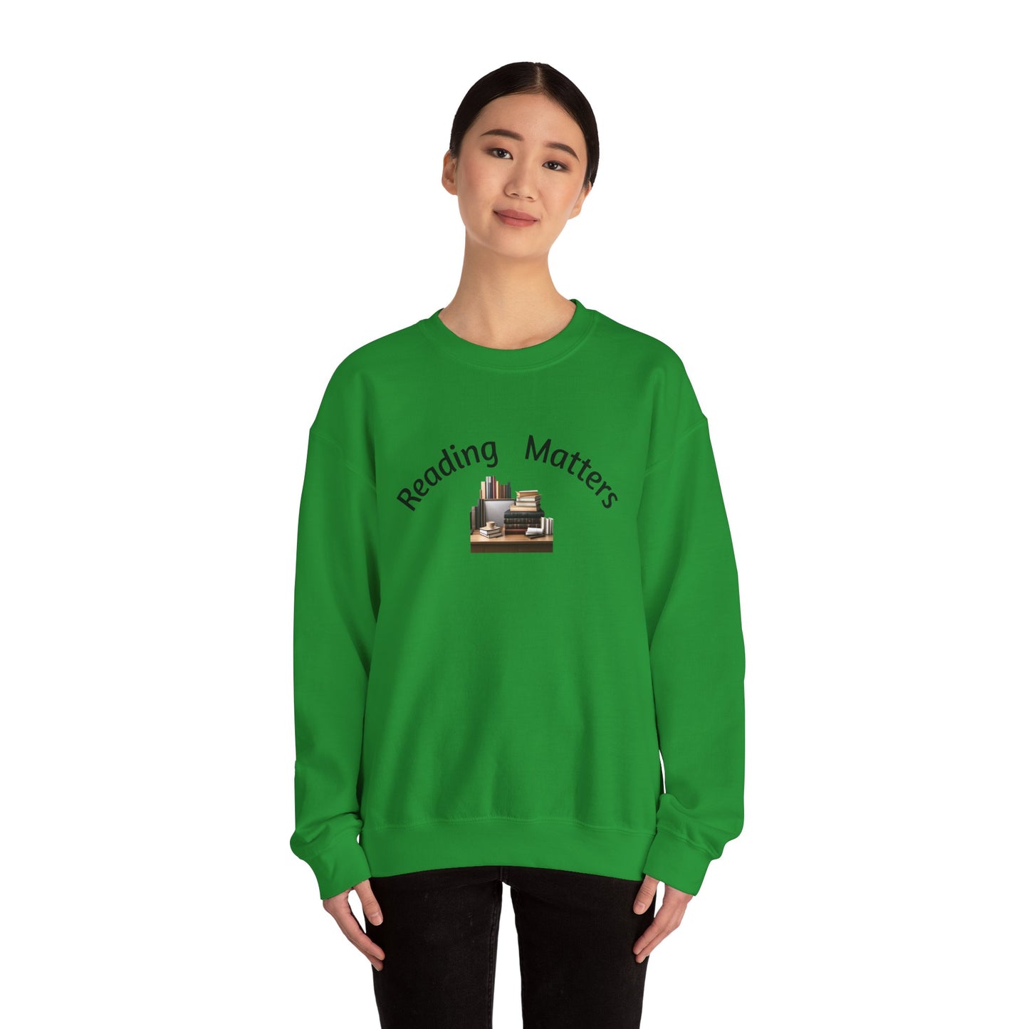 Reading Matters Unisex Heavy Blend™ Crewneck Sweatshirt