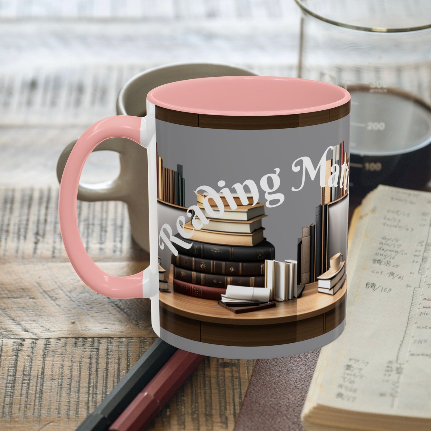 Reading Matters Color Lining  Mug (11, 15oz)
