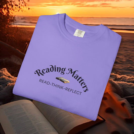 Read-Think- Reflect Reading Matters  T-Shirts
