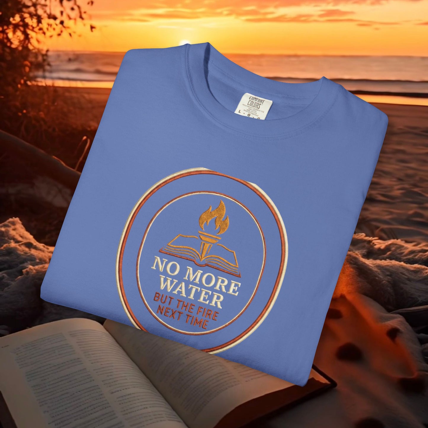 No More Water — But The Fire Next Time Literary Tee | Parnassus Collection
